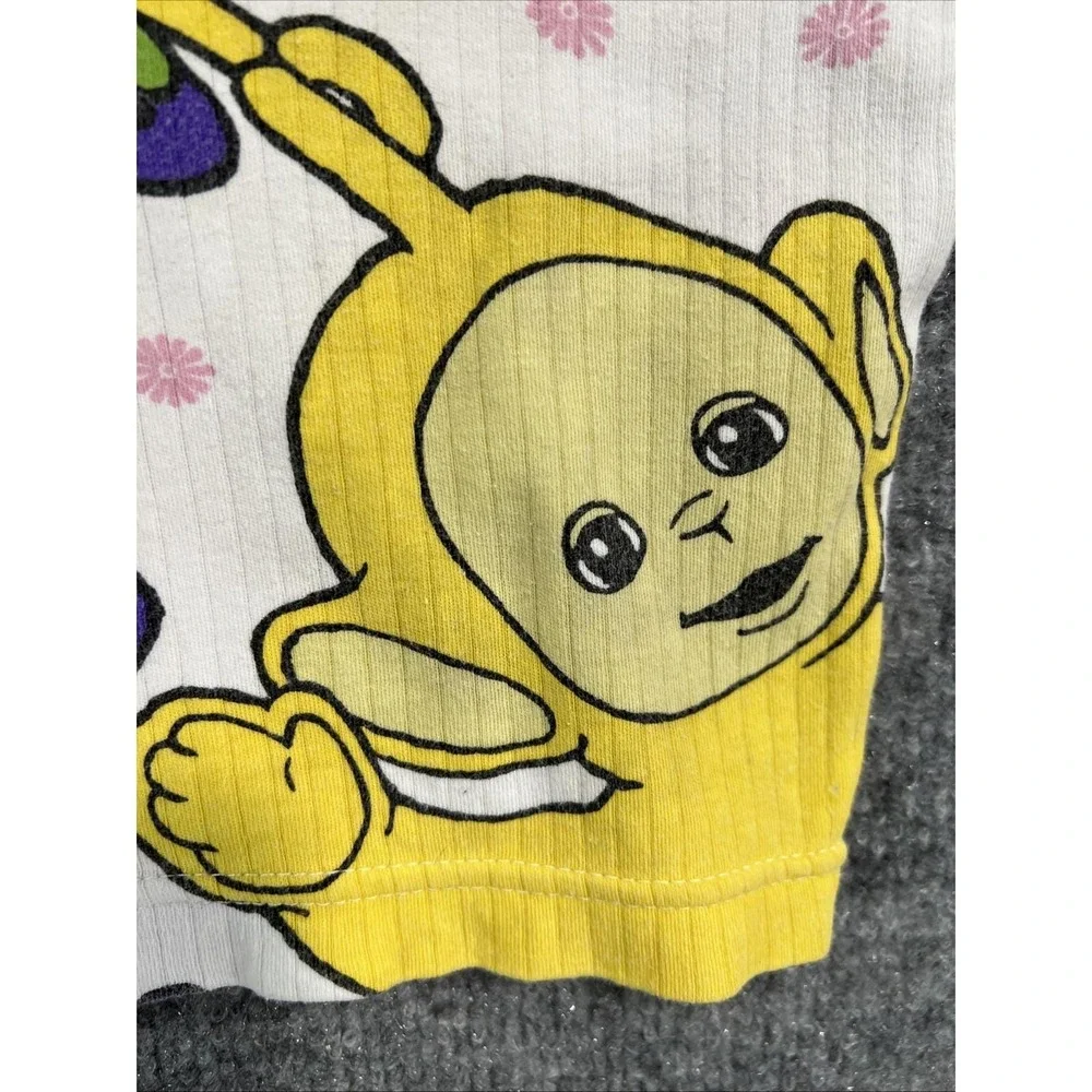 Vintage 1999 Teletubbies Ribbed Graphic T-Shirt - Kids Size 4 - Ragdoll / AME